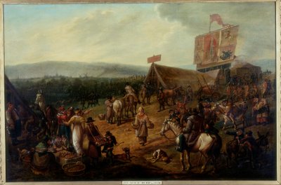 معرض في بلدة مور ، نيوكاسل ، c.1810 بواسطة جون جلين ويلسون